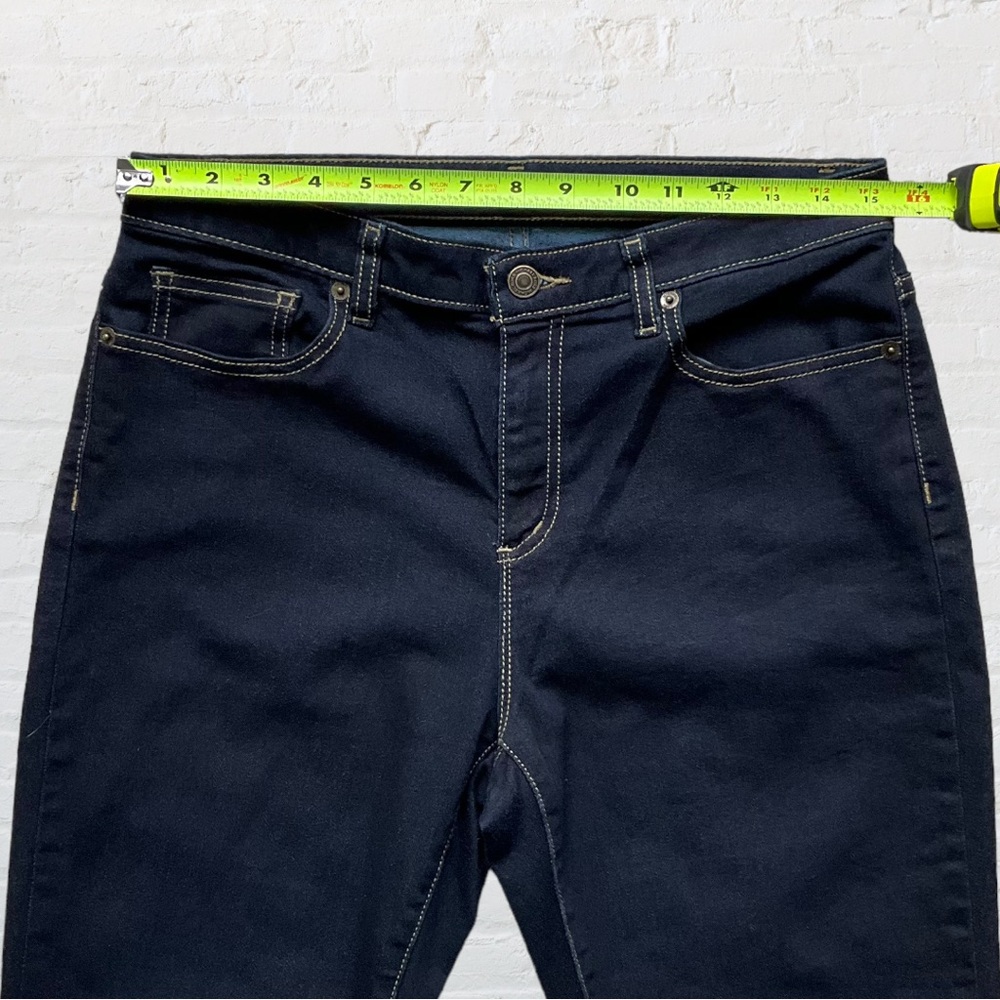Michael Kors Izzy Skinny Dark Wash Stretch Jeans - Picture 8 of 13